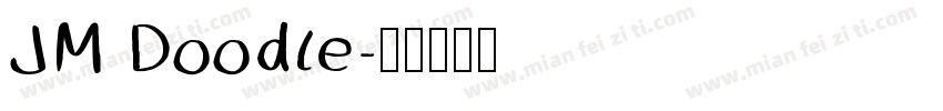 JM Doodle字体转换